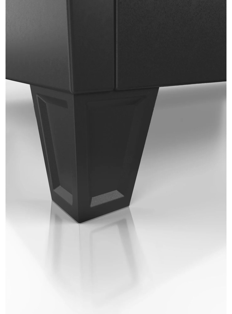 Antracit színű bútorlábak 4 db-os készlete