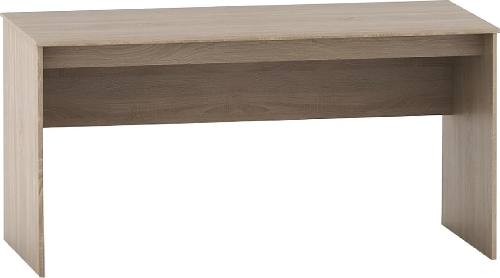 íróasztal, tölgy sonoma, TEMPO ASISTENT NEW 020 PI