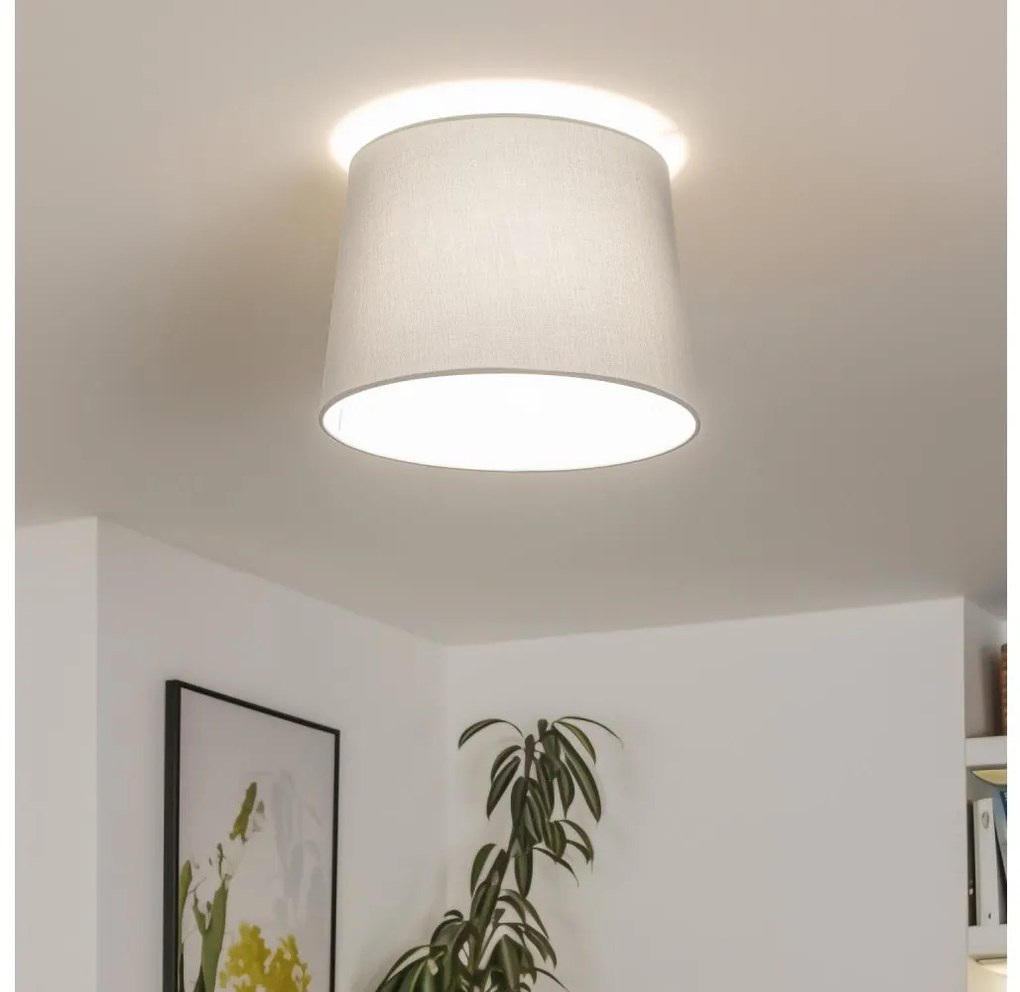 Brilagi - LED felületre szerelhető csillár CERIA 1xE27/40W/230V átm. 30 cm szürke