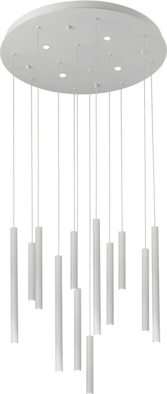 AZZARDO 5746 ILIOS Hengeres Függesztett Lámpa LED IP20