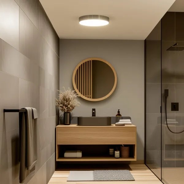 BRILAGI - POOL LED fürdőszobai mennyezeti lámpa, 36 W, 230 V, Ø 40 cm, IP54, sárgaréz
