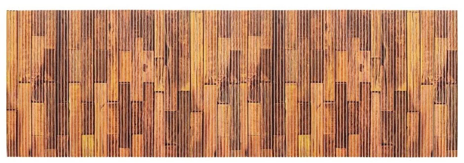 Barna műanyag fürdőszobai kilépő 65x200 cm Lambris – Wenko