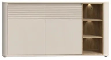 Komód INAR bézs/tölgy