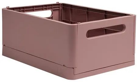 Tárolódoboz, A4+, összecsukható, EXACOMPTA Skandi, rózsaszín (EX27238D)