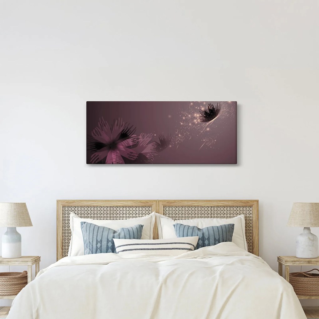 A pillangó virágának képe (120x50 cm)