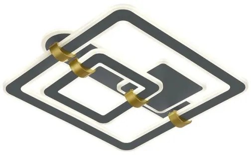 LED Dimmelhető mennyezeti lámpatest LED/140W/230V 3000-6500K + távirányító