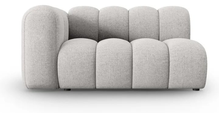 Világosszürke kanapé modul (bal oldali) Lupine – Micadoni Home