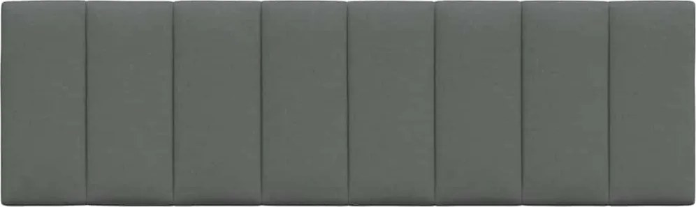 sötétszürke szövet fejtámla párna Hanko 160 cm