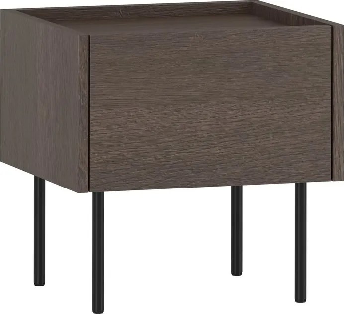 Dunari éjjeliszekrény fiókkal 45 cm - dunin tölgy