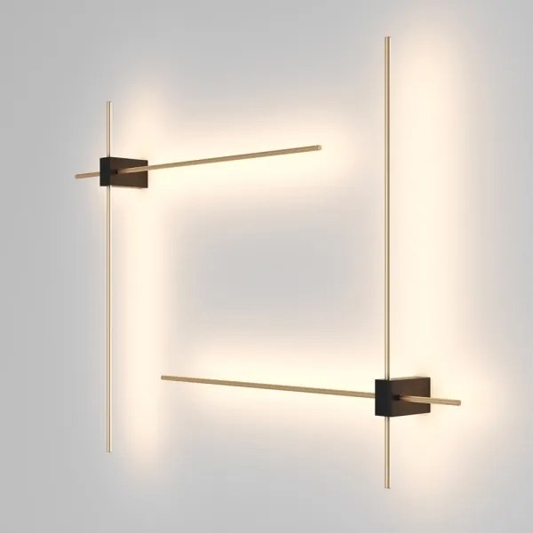 Maytoni C070WL-L12GB3K - LED Fali lámpa PARS LED/12W/230V CRI 90 fekete