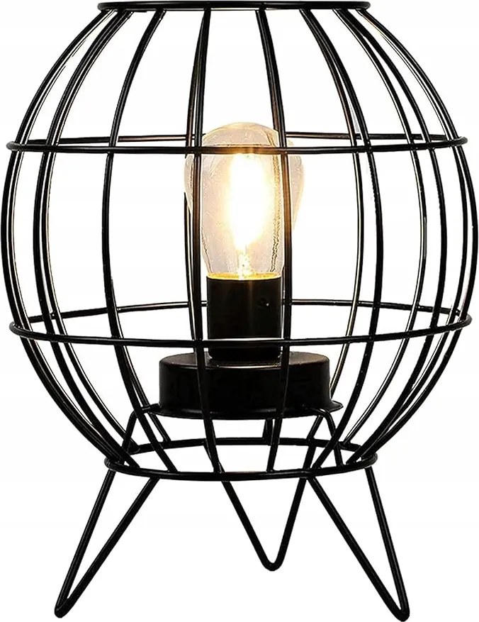 Asztali lámpa Loft izzó Retro Led világítás