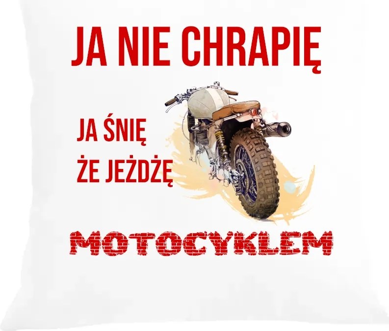 Párna párnahuzat Motorosoknak Ajándék