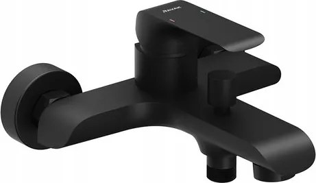 Ravak Flat fali kád-zuhany csaptelep fekete Fl 022.20BL X070175