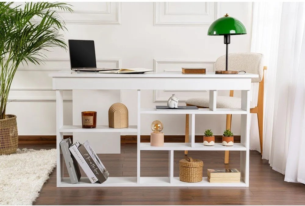 Matt íróasztal 120x130 cm Vesper – Kalune Design