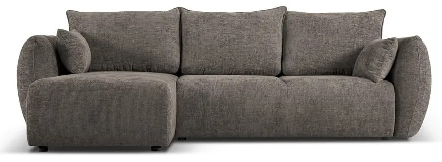 Szürke sarokkanapé (bal oldali) Matera – Cosmopolitan Design