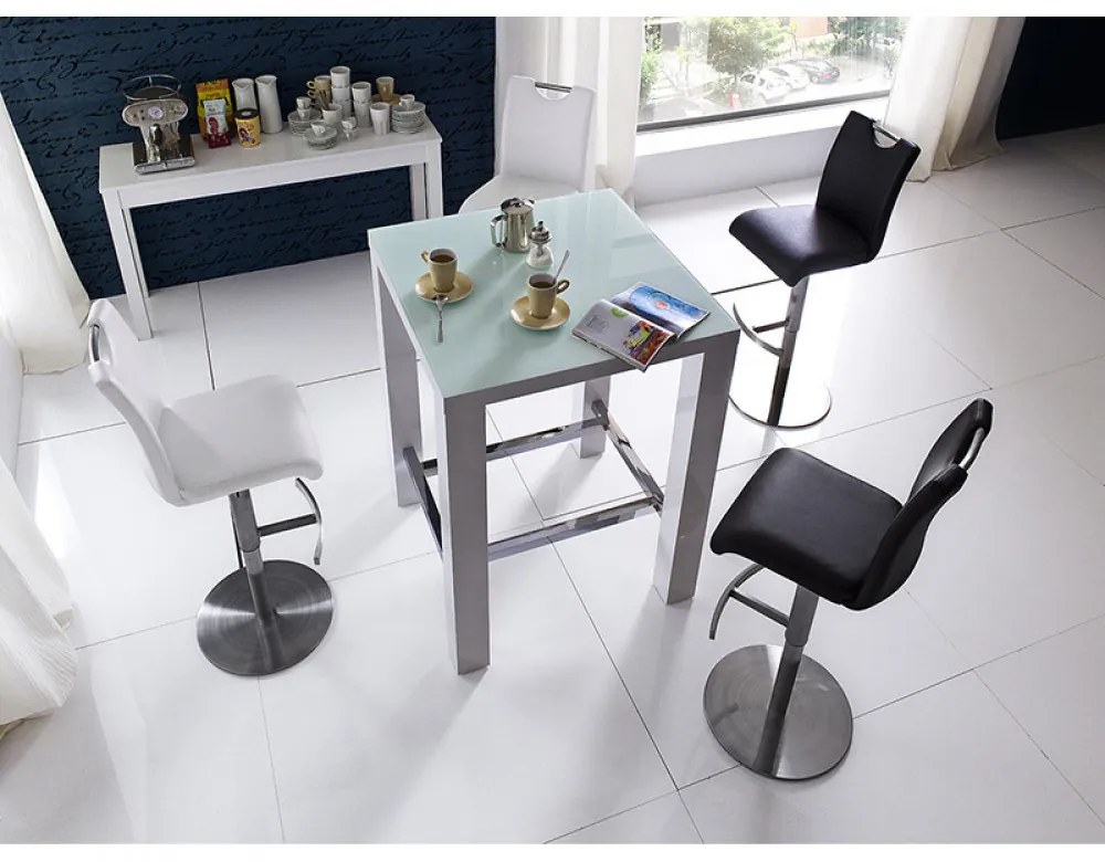 ALESI INOX Bárszék Barna