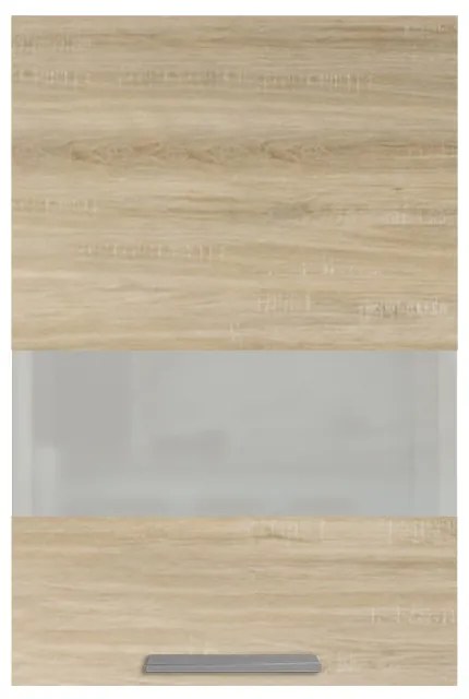 Salandra egyajtós üveges felső konyhaszekrény SC 40 Sonoma N