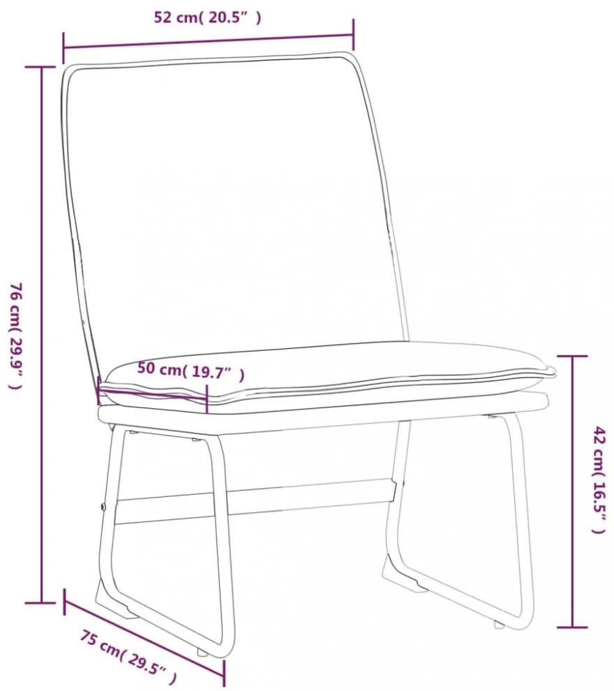 vidaXL sötétszürke szövet pihenőszék 52 x 75 x 76 cm