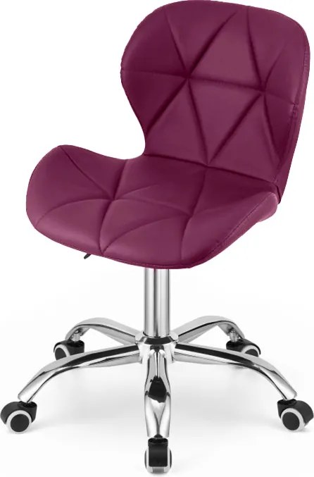 Akció: Bordó irodai szék AVOLA műbőrből II. osztály