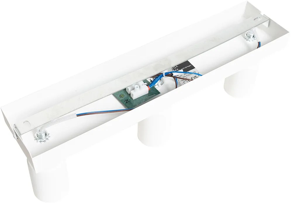 Modern fehér spotlámpa téglalap alakú 3-lámpás - Facil