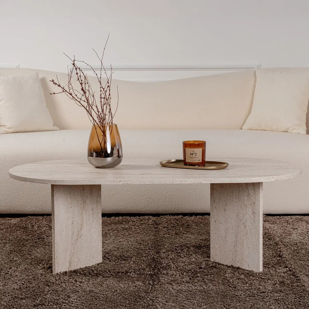 Sable Travertine konferenciaasztal