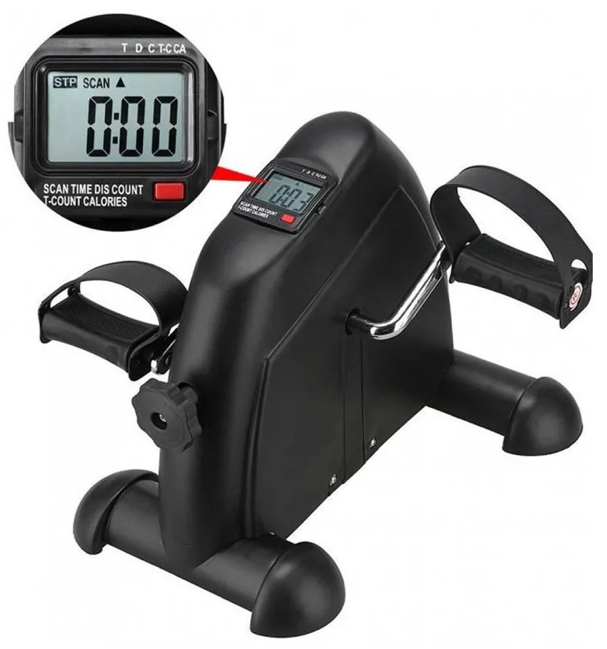 Brit&amp;club mini szobakerékpár kar és lábedzésre - Digitális kijelzővel STH-T432R47
