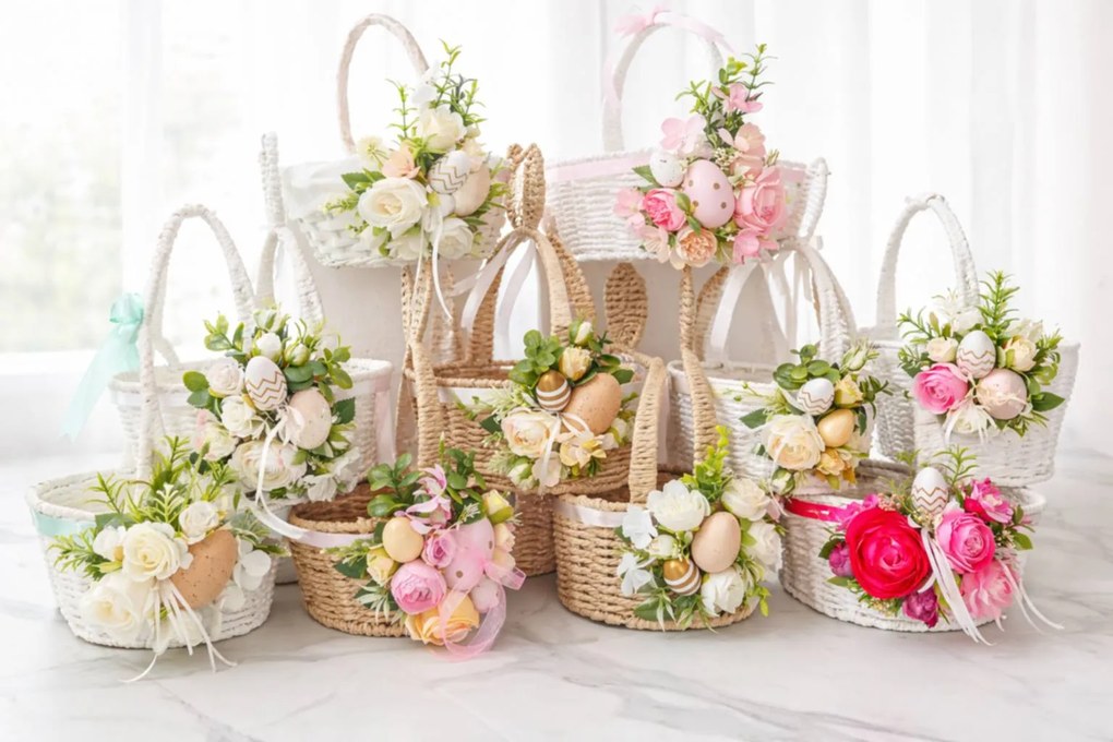 Karácsonyi kosár|Húsvéti kosár|Dekorációs kosarak|Prémium