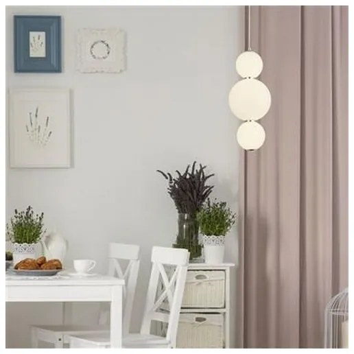 Searchlight 51022-3CC - LED Csillár zsinóron SNOWBALL LED/18W/230V