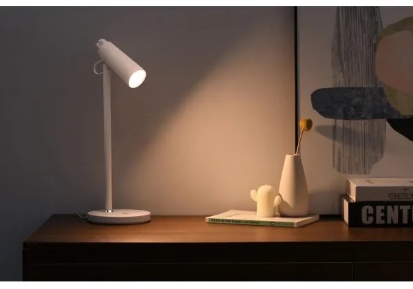 Immax 08990L - LED Dimmelhető asztali lámpa Qi töltővel TIT LED/12W/230V fehér