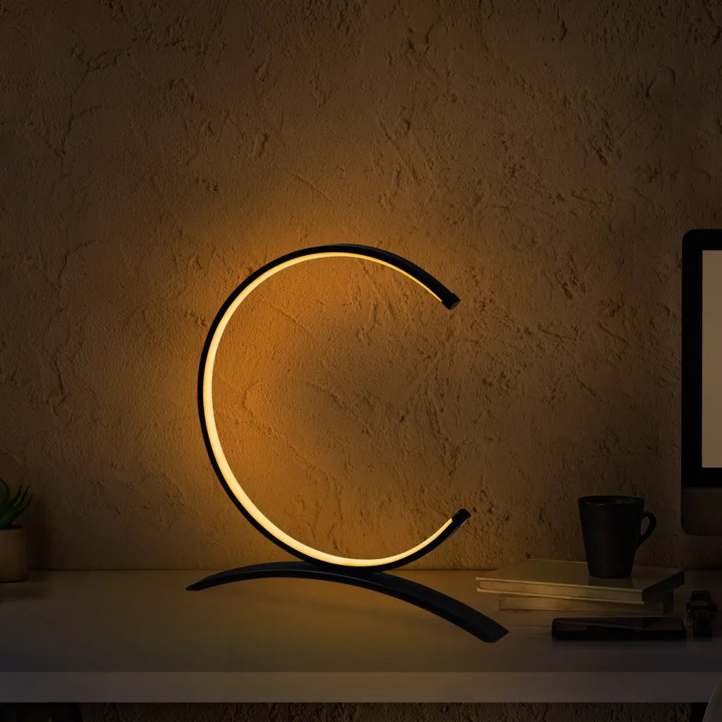 Moon fém éjjeli lámpa, 34 cm – TR119FRS1407