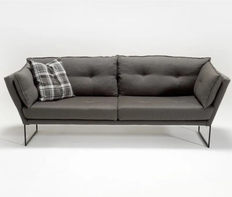 Relax szürke háromszemélyes kanapé