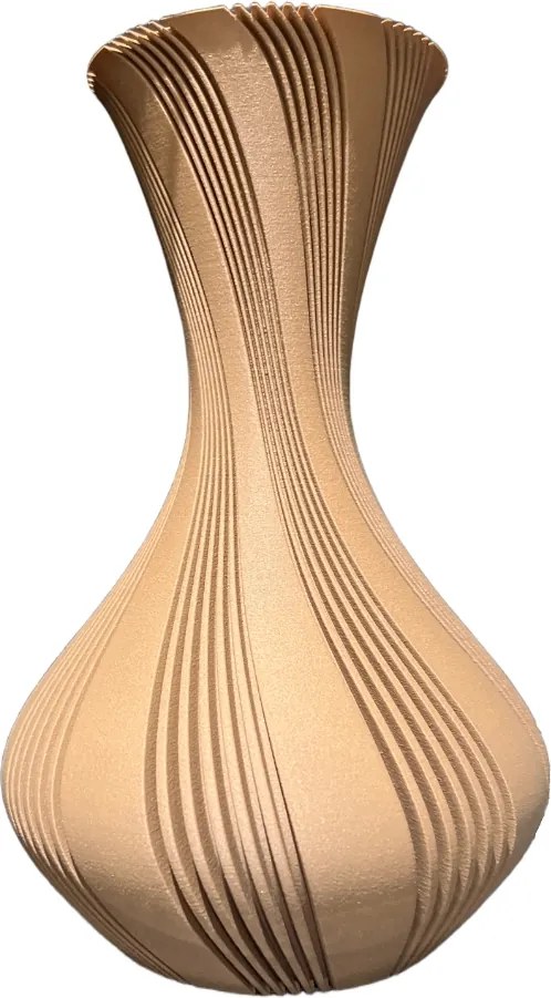 Modern Váza "Vonalak" 3D nyomtatás Dekoráció Ajándék különböző színek