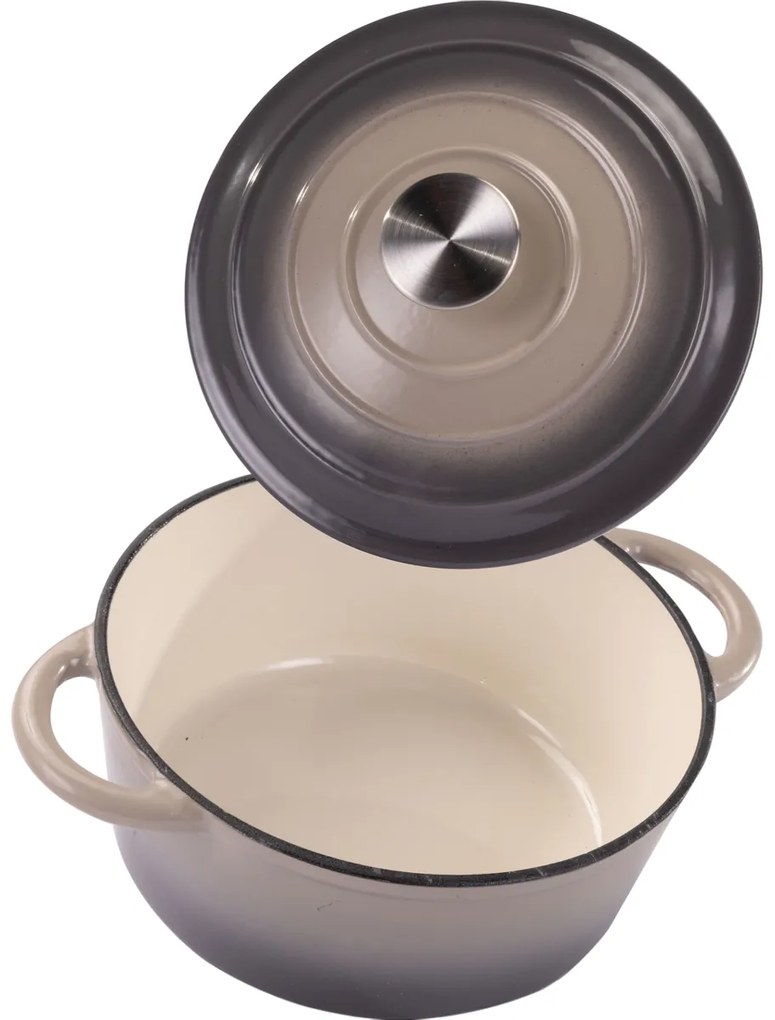 Lamart LT1301 Iron öntöttvas fazék 22 cm, 2,7 l, 2,7 l