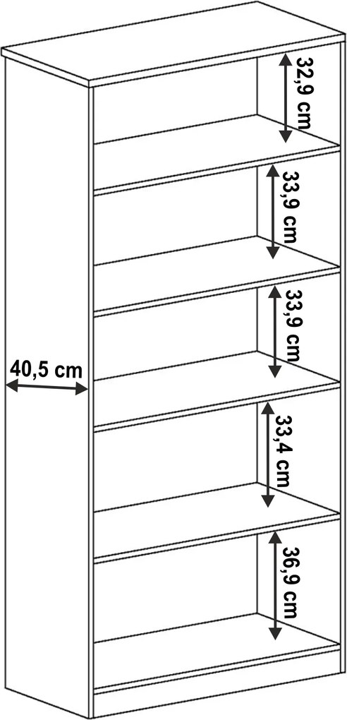 Vitrines szekrény, tölgy lefkas, TEDY Typ T8