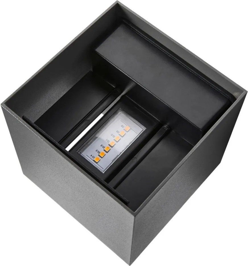NORDLUX 2418331050 MILDA Modern Kültéri Fali Lámpa Antracit LED IP44