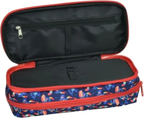Disney Lilo és Stitch, A csillagkutya Chillin' 2 rekeszes tolltartó 23,5 cm