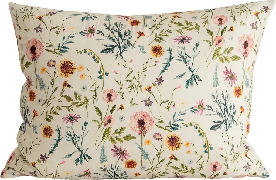 Mikroszálas párnahuzat HERBALIS 50x70 cm, krém színű