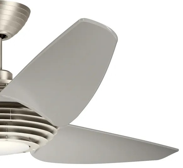 Kichler KLF-VOYA-60-BS -LED Dimmelhető mennyezeti ventilátor VOYA LED/14W/230V + távirányító