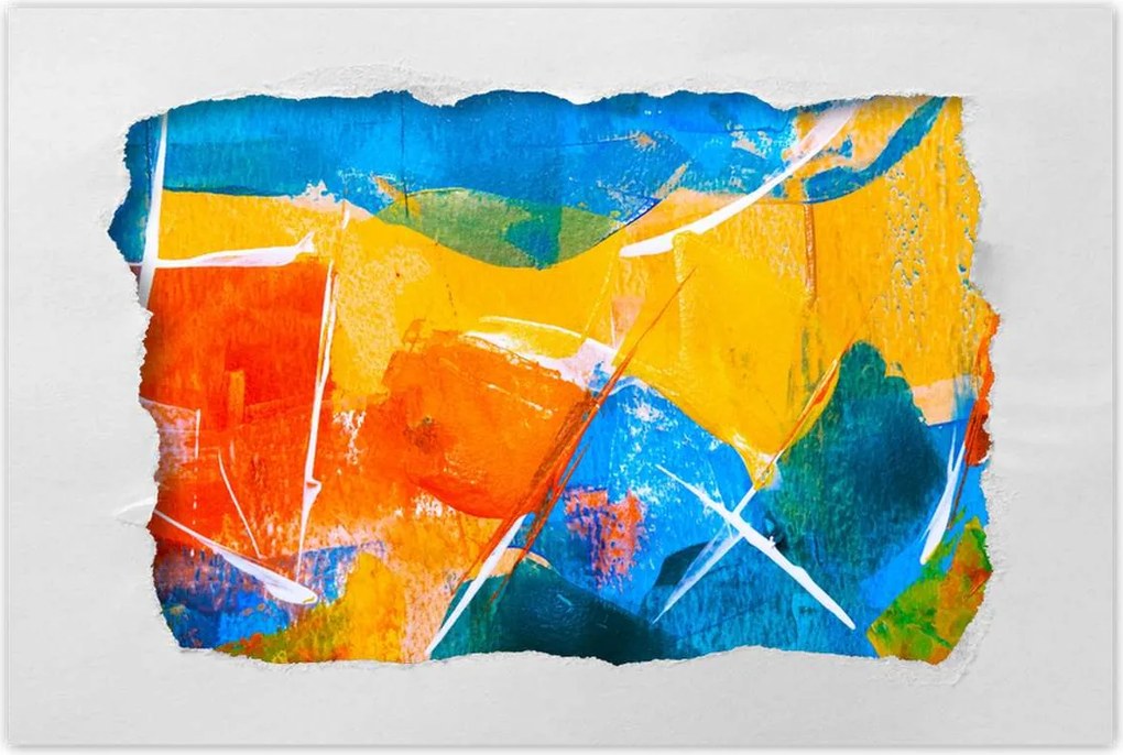 Poszterek 90x60 Absztrakt Bálna