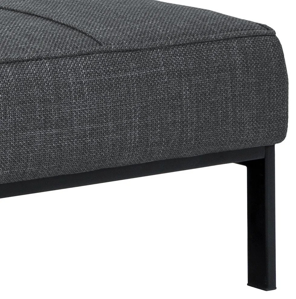 Sötétszürke kinyitható kanapé 198 cm Perugia – Actona