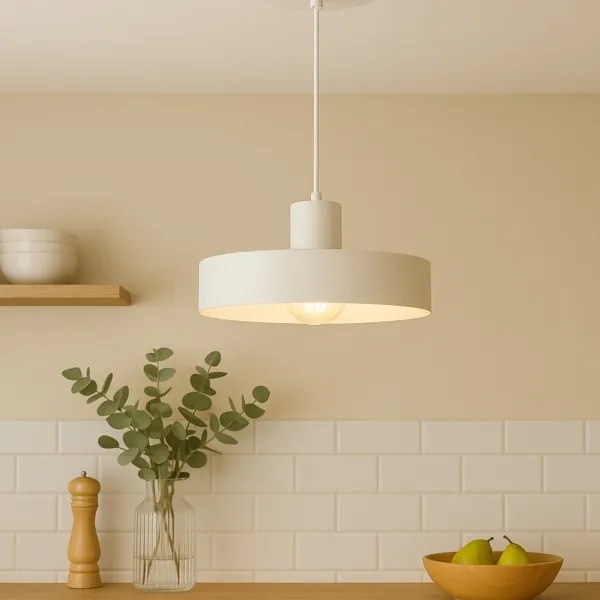 ARCANE kábeles függőlámpa 1xE27/60W/230V, fehér