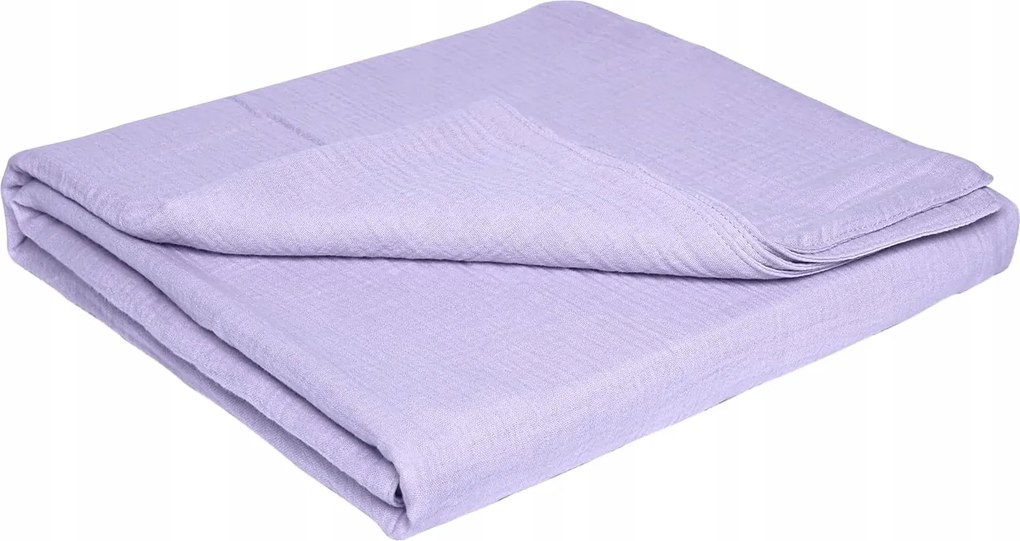 Alyoen Baba Takaró Lila Puha 119x119 cm Takaró Újszülötteknek