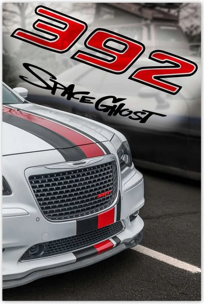 Poszterek 80x120 6,4l Chrysler 300 Srt V8