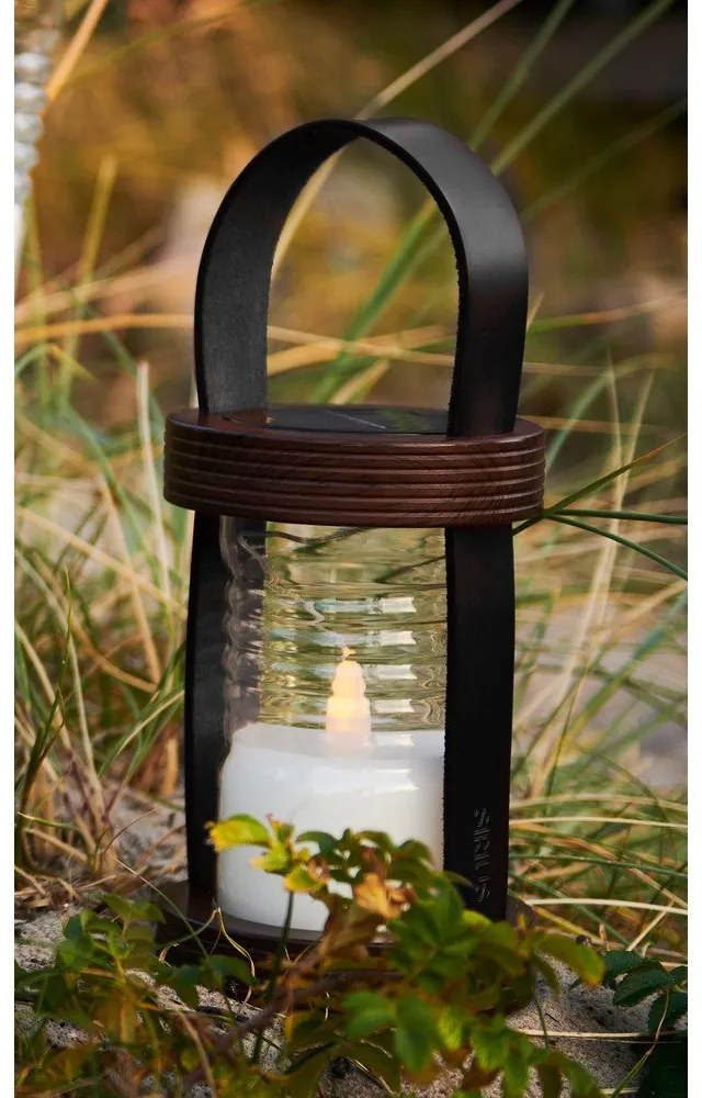 Napelemes kültéri lámpa Aston – Sirius