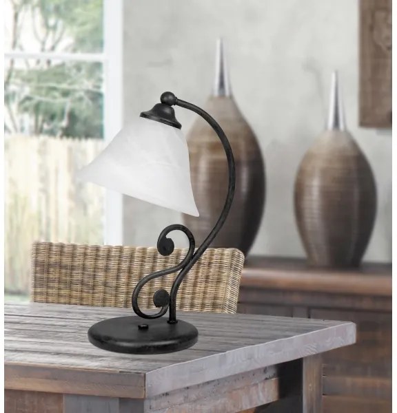 Rabalux 7772 - Asztali lámpa DOROTHEA 1xE14/40W/230V