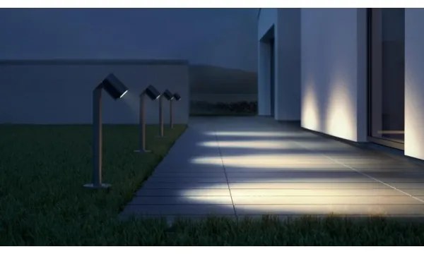 Steinel 058678 LED kültéri lámpa szürkületi érzékelővel 1xGU10/7,86W/230V IP44
