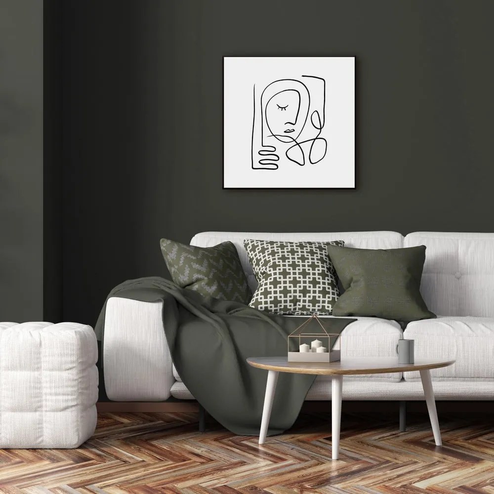 Kép 50x50 cm Linear Face – Styler