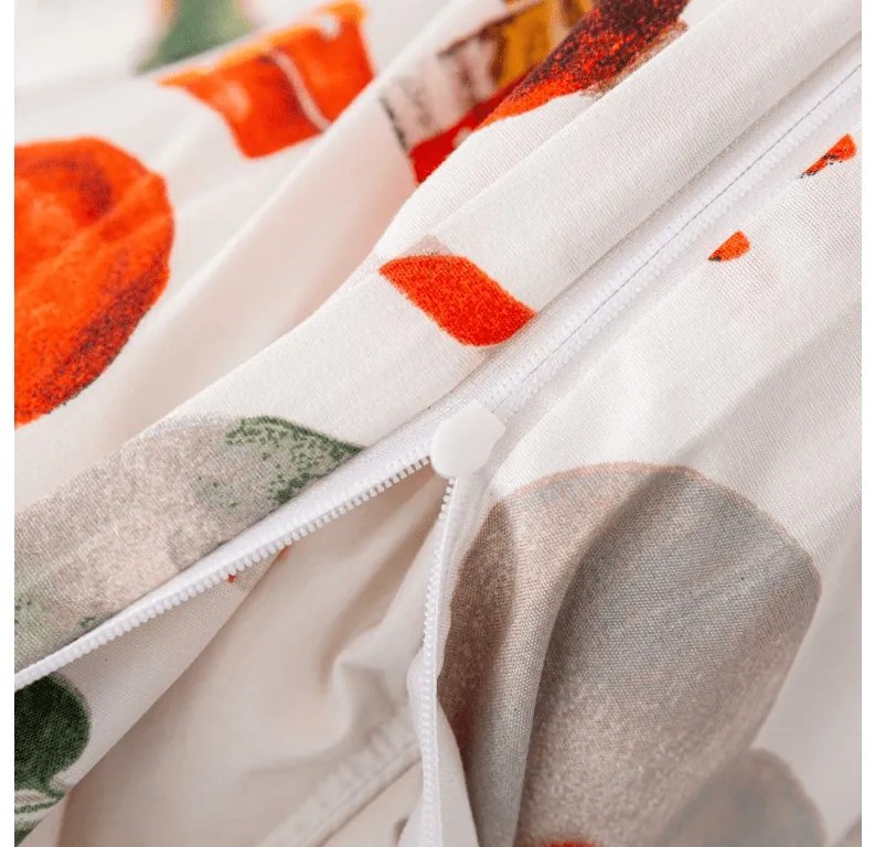 Mikroflanel ágyneműhuzat FESTIVE MAGIC fehér Ágyneműhuzat mérete: 70 x 90 cm | 140 x 200 cm