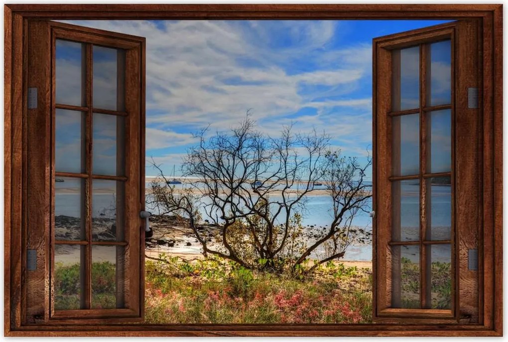 Poszterek 90x60 Kilátás a tengerpartról