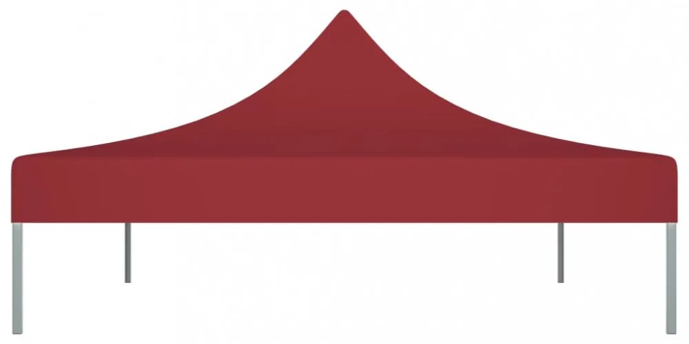 burgundi vörös tető partisátorhoz 4 x 3 m 270 g/m²
